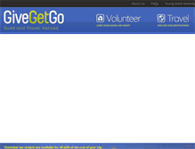 Tablet Screenshot of givegetgo.ca